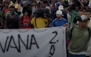 Cambia el destino de caravanas migrantes ya  no es EEUU. Ahora son  ciudades grandes mexicanas